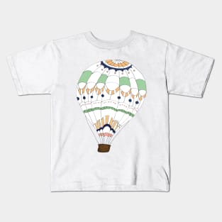 hot air balloon Kids T-Shirt